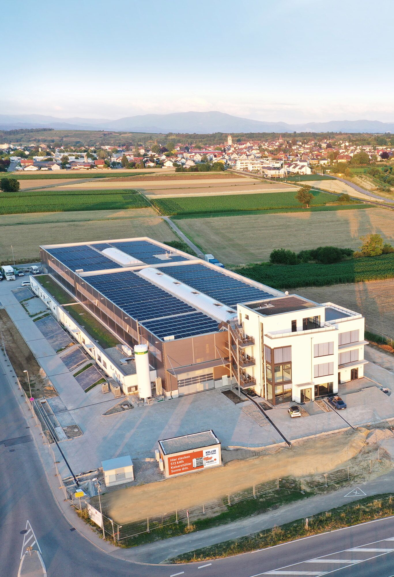 Stromspeicher für Industrie-Gebäude mit